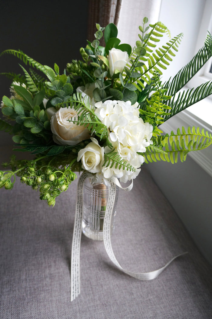 woodland wedding bouquet