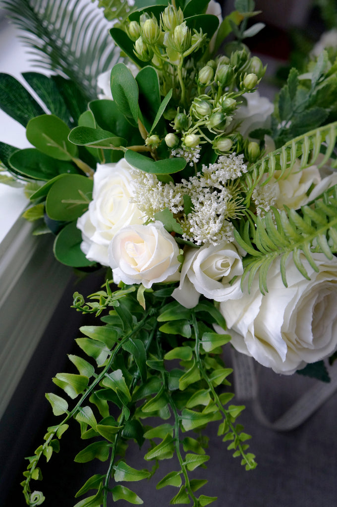 woodland wedding bouquet