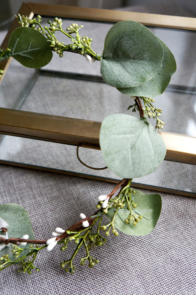 eucalyptus flower crown