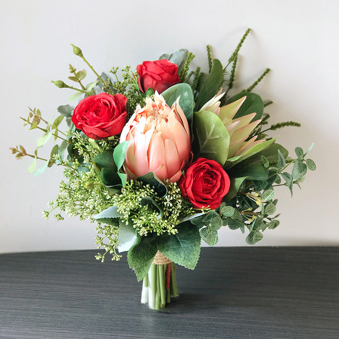 king protea bouquet