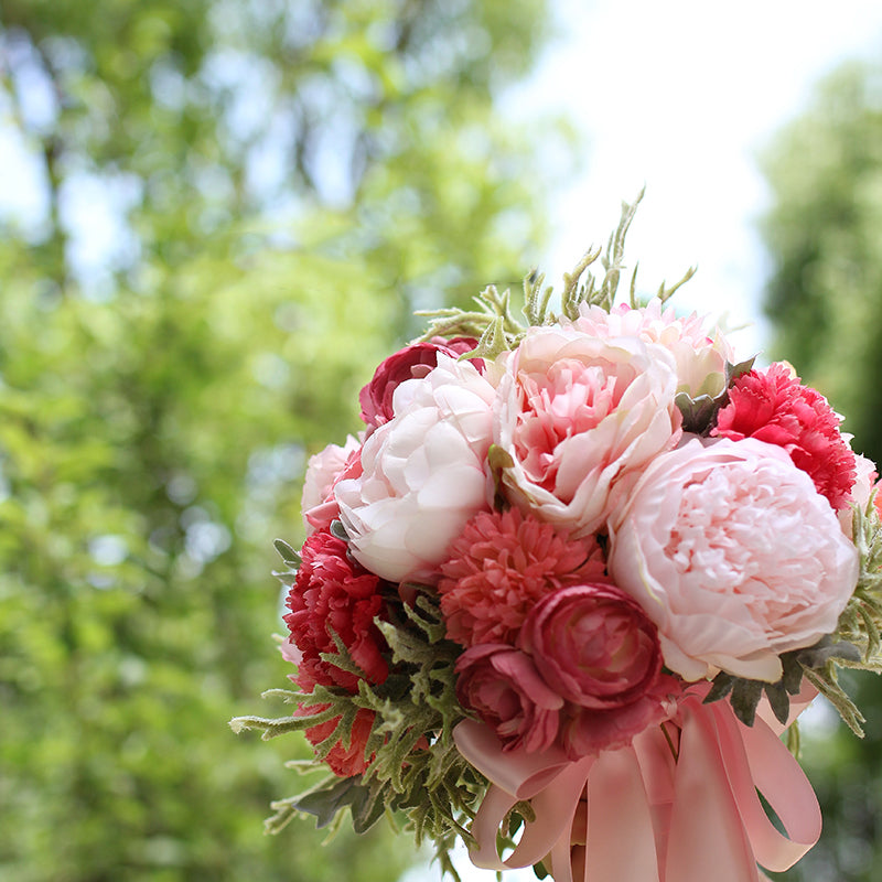 pink peony bouquet