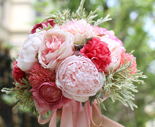 pink peony bouquet