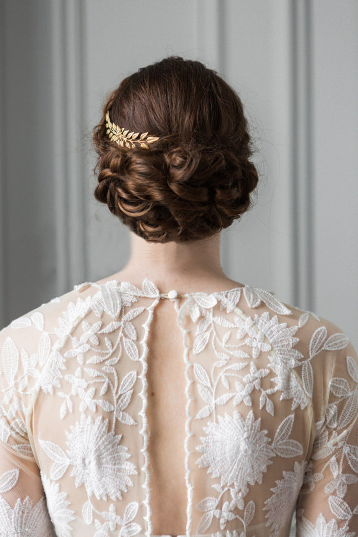 Laurel Bridal Comb