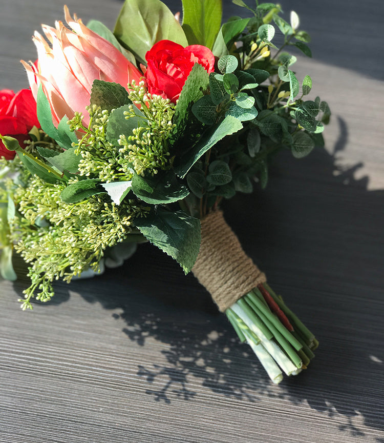 king protea bouquet