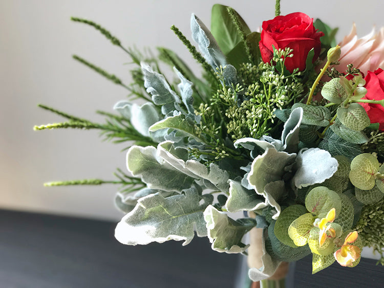 king protea bouquet