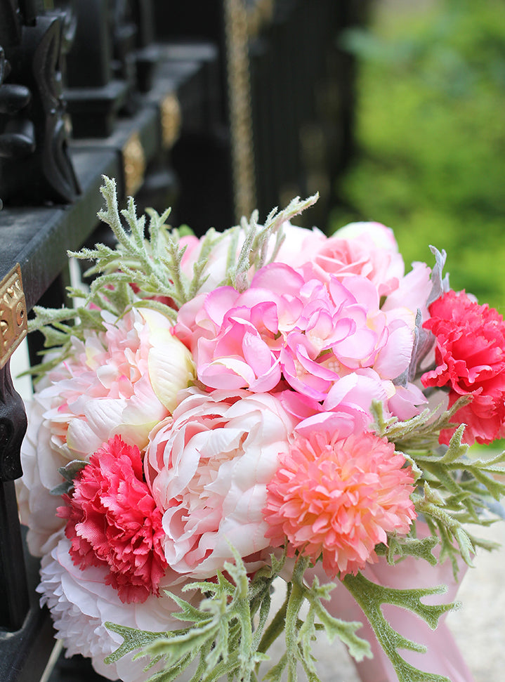 pink peony bouquet