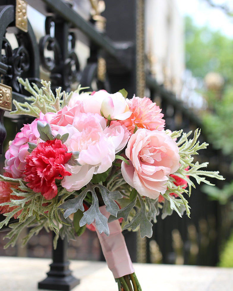 pink peony bouquet