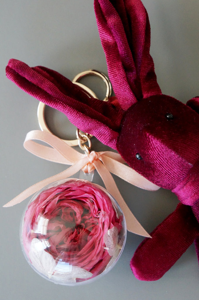 rose key chain