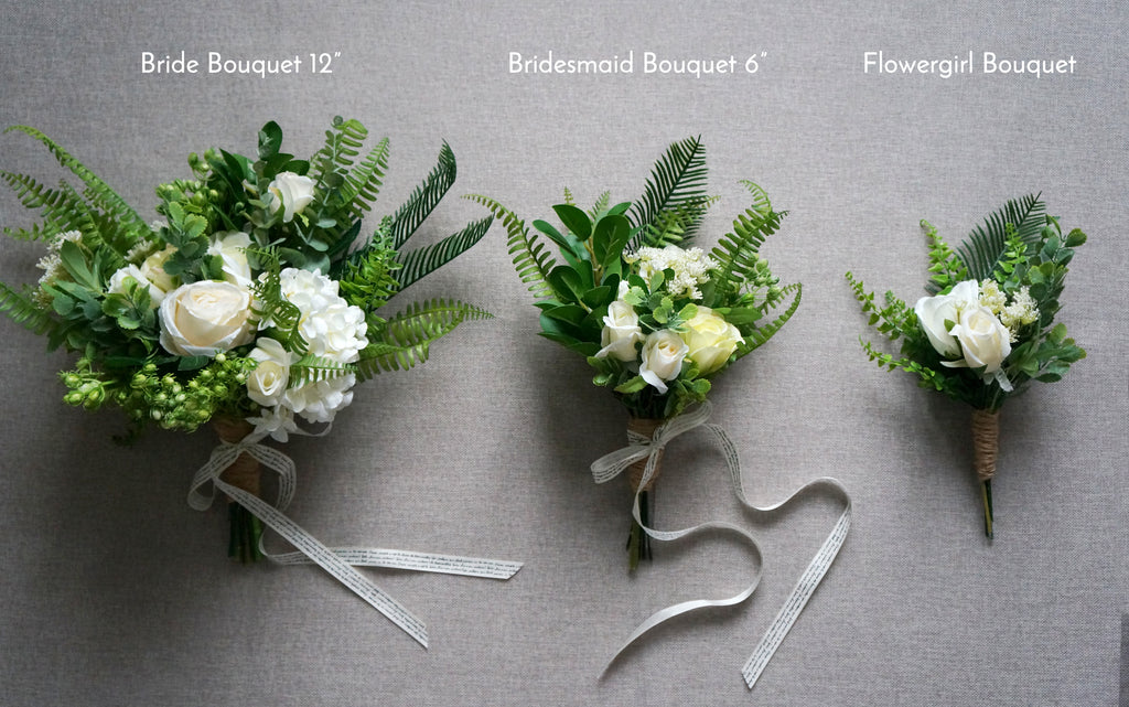 woodland wedding bouquet